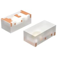 Siliconix / Vishay TLMO1100-GS08 Orange LED, 609 nm 1608 (0603), Square Lens SMD package