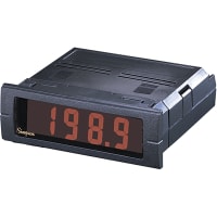 Simpson Panel Meter, 3.5 Digit LED, 85-250VAC@40-440Hz, 4VA@85-250VAC, Input 5A TRMS