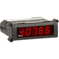 Simpson Panel Meter, 3.5 Digit LED, 85-250VAC@40-440Hz, 4VA@85-250VAC, Input 20V TRMS