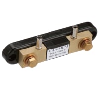 Simpson Shunt, 10 A, 100 mV, 0.065 Ohms (Lead), 6.00 in. L x 1.975 in. W x 1.60 in. H