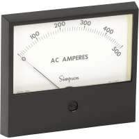 Simpson Panel Meters, Analog, 3344 0-150 ACV-RE