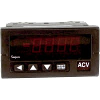 Simpson Meter, Panel, 120AC, TRMS 600 ACV