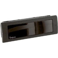 Simpson Panel Meter, Volt, Elec, LCD, Range 200VDC, Cut-Out 0.874x2.677", 3-1/2 Dig, 0.5" DigH