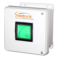 Simpson Programmable Meter, enclosure w/1 meter, M2/ACV/DCV/ACA/FREQ