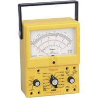 Simpson Milliammeter, 0 to 1000 VDC, 0 to 250 mV, 0 to 1000 VAC, 0 to 250 VAC, 0 to 50 uA