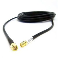 Siretta Networking Cable, Coaxial Cable, LLC200A, SMA Male to SME Female, 3M