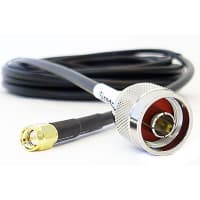 Siretta Coaxial Cable, Cable Assembly, SMA Male-N-Type Male, 5M