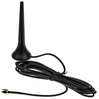 Siretta Antenna, 3G/2G GSM Wave Magnetic Whip Antenna 3dBi Gain, SMA-M Connector, 2.5M