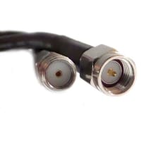 Siretta Networking Cable, Coaxial Cable, RG174, SMA Male to SMA Female, 3M