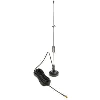 Siretta Antenna, Whip Quad Band GSM/GPRS and 3G Magnetic Mount Antenna, SMA Male, 5m