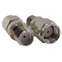 Siretta Coaxial Adapter, Straight, RF Adapter, SMA Socket to SMA Plug, Reverse Polarity