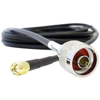 Siretta Coaxial Cable, Cable Assembly, SMA Male-N-Type Male, 10M