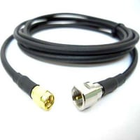 Siretta Networking Cable, Coaxial Cable, LLC200A, SMA Male to FME Female, 3M