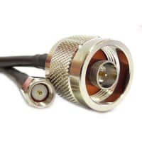 Siretta Networking Cable, Coaxial Cable, LLC200A, SMA Male to N-Type Male, 3M