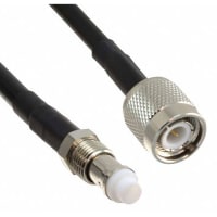 Siretta Networking Cable, Coaxial Cable, LLC200A, TNC Male to FME Female, 50 Ohm, 15M