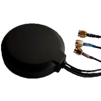 Siretta Antenna, Combo 2G/3G/4G/WiFi/GPS Adhesive Puck Antenna, 2x SMA, 3m RG174