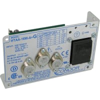 SL Power ( Ault / Condor ) Power Supply, AC-DC, 5V@2A, 13.5V@0.4A, -13.5V@0.4A, 100-240VIn, OpenFrame, Linear, HTAA