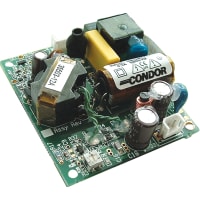 SL Power ( Ault / Condor ) Power Supply, AC-DC, 24V, 0.46A, 85-264V In, Open Frame, Pnl Mnt, Medical, GSM11 Series