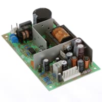 SL Power ( Ault / Condor ) Power Supply, AC-DC, 5.1V@3A, 12V@2A, -12V@0.4A, 90-264V In, Open Frame, GLC40