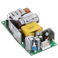 SL Power ( Ault / Condor ) Power Supply, AC-DC, 24V, 2.7A, 90-264V In, Open Frame, Medical, 65W, MINT1065D Series