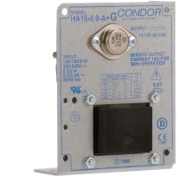 SL Power ( Ault / Condor ) Power Supply, AC-DC, 15V, 0.9A, 100-240V In, Open Frame, DIN Rail, Linear, HA Series