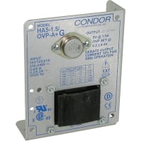 SL Power ( Ault / Condor ) Power Supply, AC-DC, 5V, 1.5A, 100-240V In, Open Frame, Panel Mount, Linear, HA Series