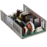 SL Power ( Ault / Condor ) Power Supply, AC-DC, 24V, 3.3A, 85-264V In, Open Frame, Pnl Mnt, Medical, GPFM115 Series