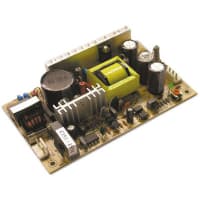 SL Power ( Ault / Condor ) Power Supply, AC-DC, 5V, 8A, 90-246V In, Open Frame, Pnl Mnt, Embedded, 40W, GECA Series