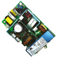 SL Power ( Ault / Condor ) Power Supply, AC-DC, 24V, 6.3A, 100-240V In, Open Frame, Pnl Mnt, Medical, GNT200 Series