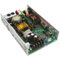 SL Power ( Ault / Condor ) Power Supply, AC-DC, 28V, 6.5A, 85-264V In, Open Frame, PFC, Medical, GPFM250 Series