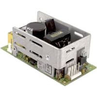 SL Power ( Ault / Condor ) Power Supply, AC-DC, 24V, 1.7A, 85-264V In, Open Frame, Pnl Mnt, Medical, GPM41 Series