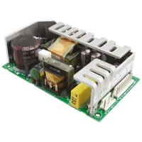 SL Power ( Ault / Condor ) Power Supply, AC-DC, 15V, 5A, 90-264VIn, Open Frame, Pnl Mnt, Embedded, 75W, GLC75 Series