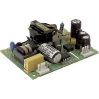 SL Power ( Ault / Condor ) Power Supply, AC-DC, 5.1V, 2.35A, 90-264V In, Open Frame, Pnl Mnt, Medical, GSM15 Series