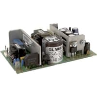 SL Power ( Ault / Condor ) Power Supply, AC-DC, 5V@7A, 12V@2.5A, -12V@3A, 90-264V In, Open Frame, Medical, GLM65