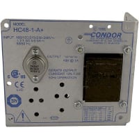 SL Power ( Ault / Condor ) Power Supply, AC-DC, 48V, 1A, 100-240V In, Open Frame, Panel Mnt, Linear, 48W, HC Series