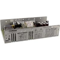 SL Power ( Ault / Condor ) PwrSup, AC-DC, Out -12, +5, +12, +24VDC, In 85 to 264VAC, Panel, Open-Frame, 130W, 4