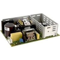 SL Power ( Ault / Condor ) Power Supply, AC-DC, 24V, 2.3A, 85-264V In, Open Frame, Pnl Mnt, Medical, GPM55 Series