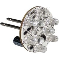 SloanLED Lighting Components, LED, Cluster Lamp, Mini, Bi-Pin, 12 VAC, 200 mA, Multi-Color