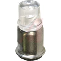 SloanLED Lamp, LED, T-1 3/4, Midget Flange, Yellow, 5VDC, 25mA, 2000mcd, 22deg