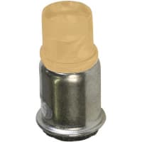 SloanLED Lamp, LED, T-1 3/4, Midget Flange, Amber, 14VDC, 25mA, 2000mcd, 22deg