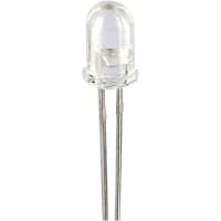 SloanLED Indicator LED PCB Thru-Hole Bulb 5 mm Green Water Clear Angl 20deg Top 2200mcd