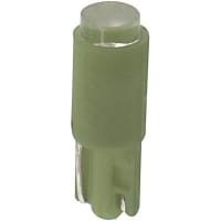 SloanLED Lamp, LED, T-1 3/4, Wedge, Green, 28VDC, 20mA, 750mcd, 20deg