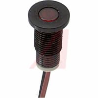 SloanLED Indicator Pnl-Mnt T-1 3/4 LED Water-Resistant Flush- LED Red