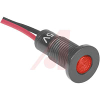 SloanLED Indicator Pnl-Mnt T-1 3/4 LED Water-Resistant Flush- LED Amber