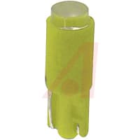 SloanLED Lamp;T1-3/4 MIDGET GROOVE BASE, 24v YELLOW LED