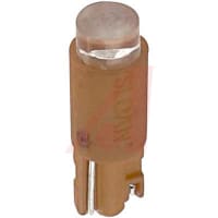 SloanLED Lamp;T1-3/4 MIDGET GROOVE BASE, 24v AMBER LED