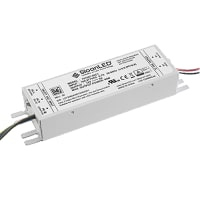 SloanLED Power Supply, AC-DC, 12V, 5A, 100-277V In, Sealed, Panel Mount, 60W, PFC, 60C1