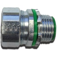 Anamet Electrical Anaconda Sealtite 1-1/4" ZINC PLATED STEEL NPT STRT FITTING