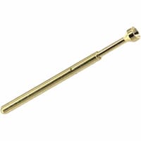 Smiths Interconnect Americas, Inc. SERIES S SIZE 1 SERRATED TIP 3.8 SPRING FORCE GOLD PLATED PLUNGER