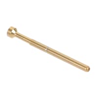 Smiths Interconnect Americas, Inc. Spring Force Test Probe Gold Plated 90 Degree Convex Cup #4 5oz, S-4 Series